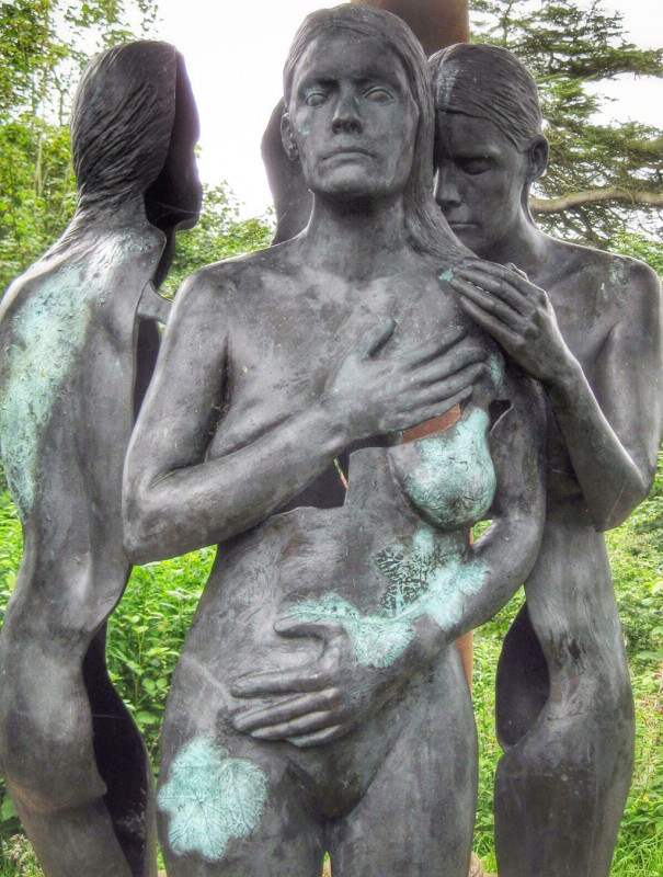 Bronze statue of female bodies to illustrate In This Body conference