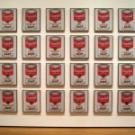 andy warhol's paintings of campbell's soup cans