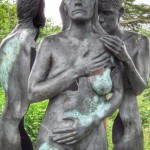 Bronze statue of female bodies to illustrate In This Body conference