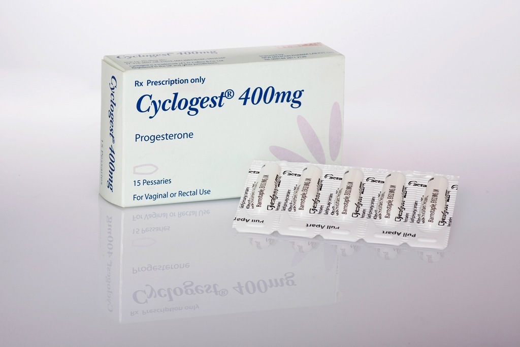 Box of Cyclogest 400mg natural progesterone vaginal pessaries
